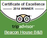 2014 TripAdvisor Certificate of Excellence