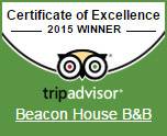 2015 TripAdvisor Certificate of Excellence