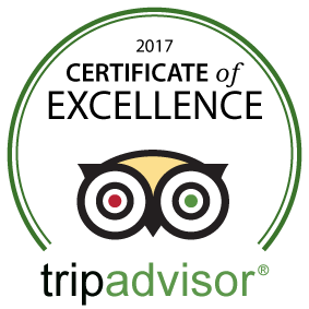 2017 TripAdvisor Certificate of Excellence